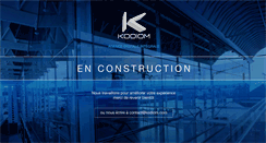 Desktop Screenshot of kodiom.com