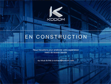 Tablet Screenshot of kodiom.com